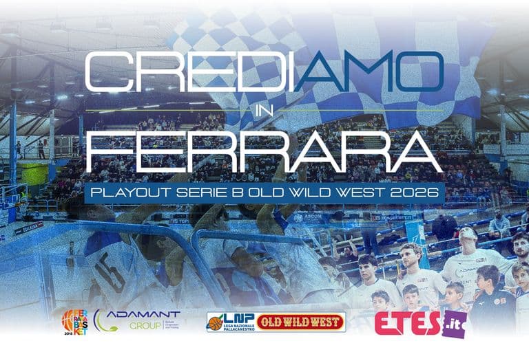 I playout di Adamant Ferrara Basket compresi nell’abbonamento 2025/26