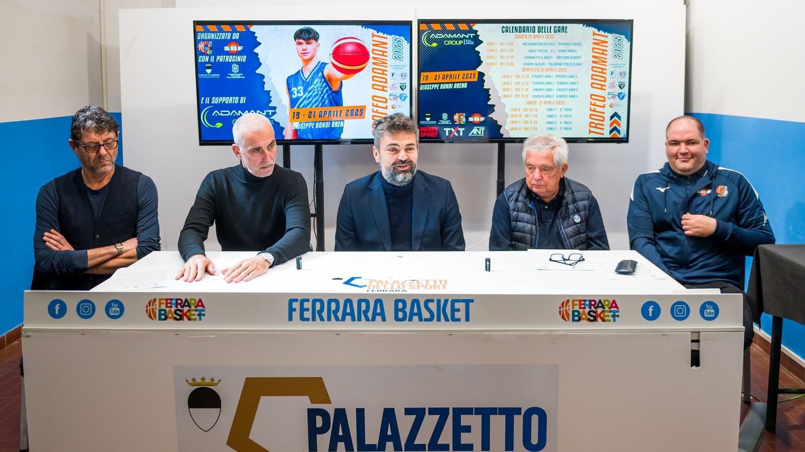 Presentato il Trofeo Adamant 2025, dal 19 al 21 aprile alla Bondi Arena