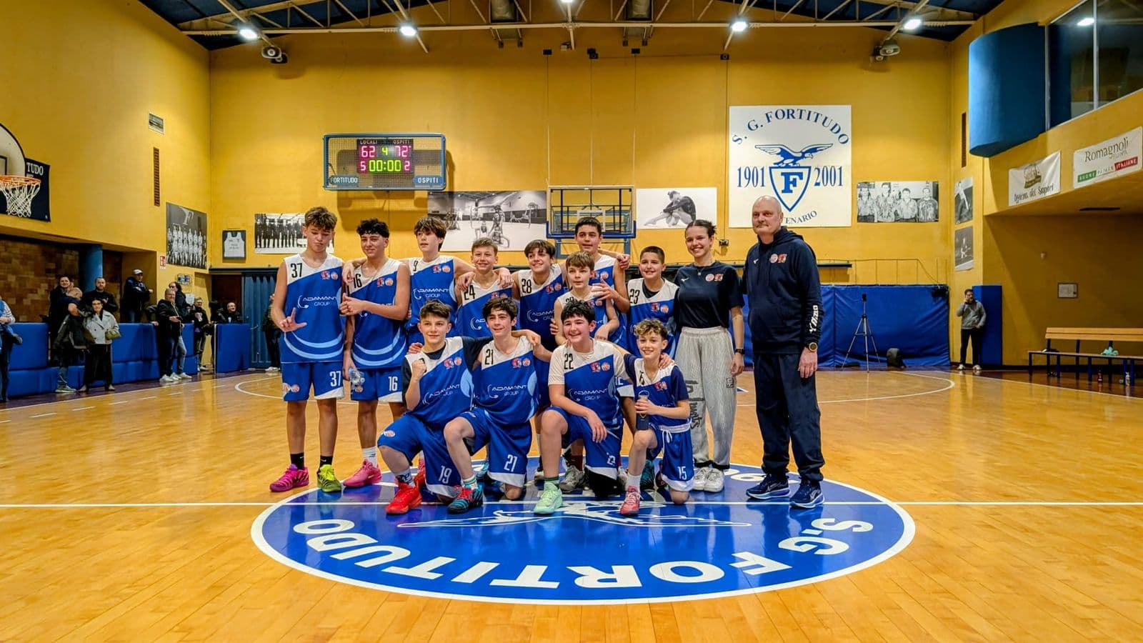 L’Under 13 Gold fa il colpaccio e batte la Fortitudo